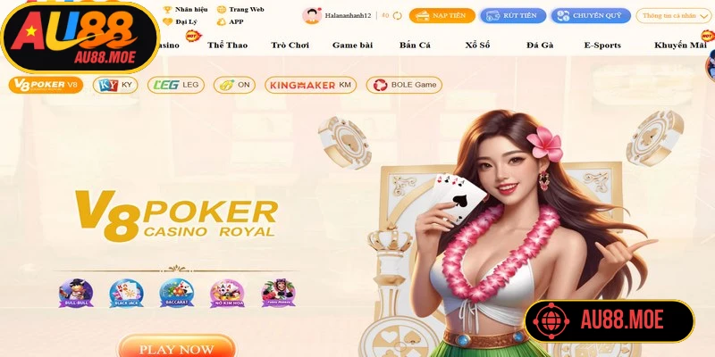Game bài AU88 đang trở thành lựa chọn nổi bật của cộng đồng người chơi